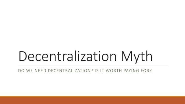 Blockchain Hub Seminar