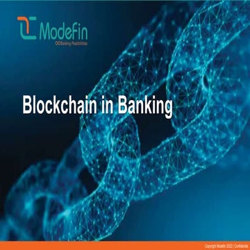 Blockchain in Banking.