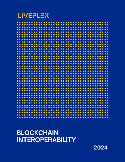 Blockchain Interoperability