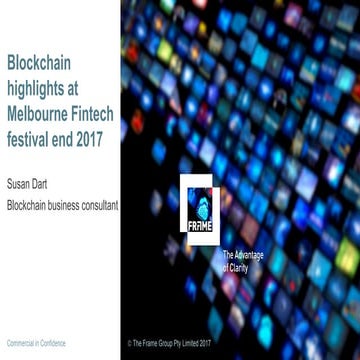 Blockchain and Fintech in Melbourne Australia