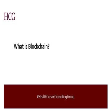 Blockchain in Healthcare