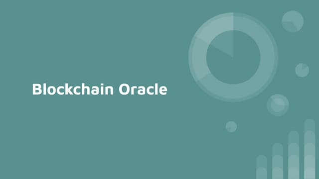 Blockchain Oracle Pdf Blockchain Oracle Pdf