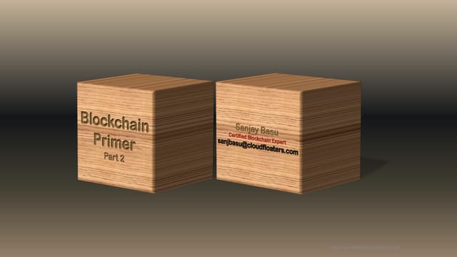 Blockchain part 2
