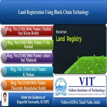 Land registration by blockchain system.pptx