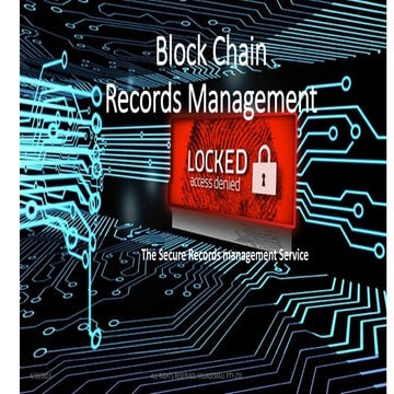 Block Chain Record Management