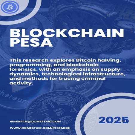 Blockchain Pesa Research by Samuel Mefane