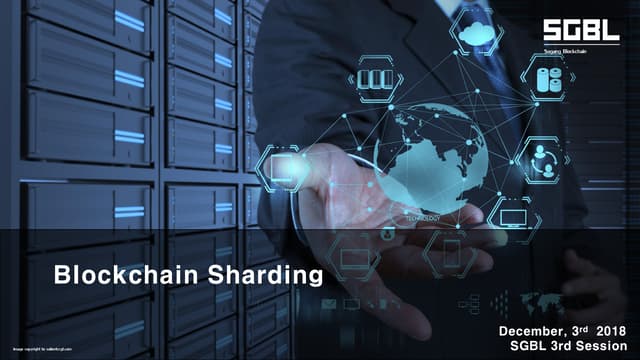 Blockchain sharding
