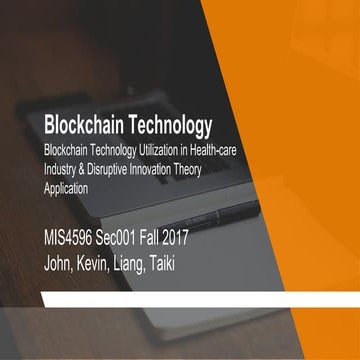 Blockchain Technology & Capstone Project