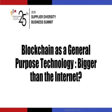 Blockchain Will Be Bigger Than the Internet