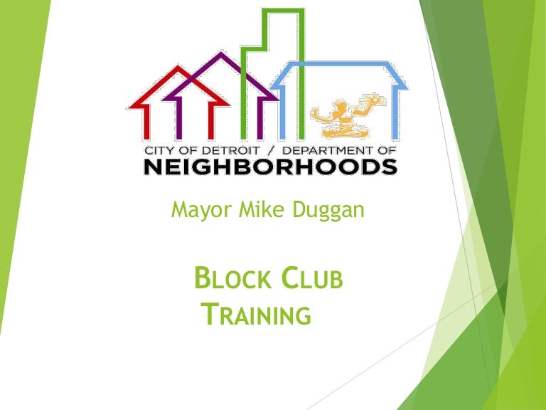 How to start a Block Club in Detroit