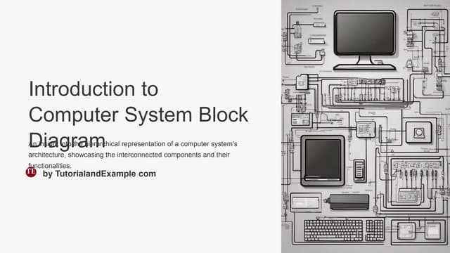Architecture of Block diagram of Computer System | PPTX
