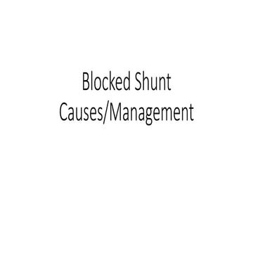 Blocked Ventriculoperitoneal Shunt Presentation