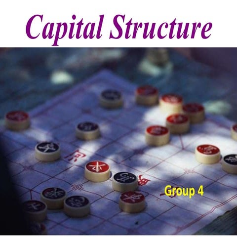 capital structure