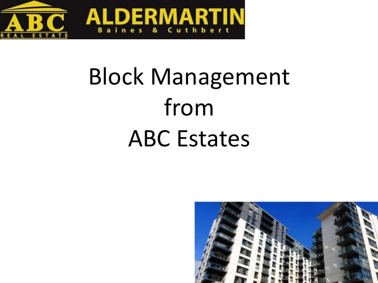Block Management