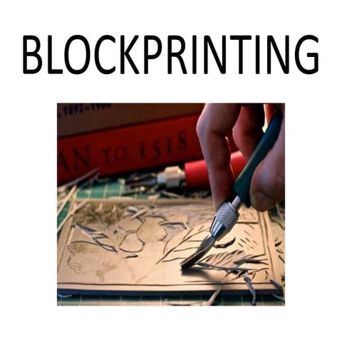 Block printing