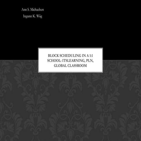 Block scheduling in a one to one school