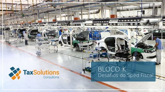 O Bloco K é a evolução em versão digital do livro Registro de Controle de Pro...