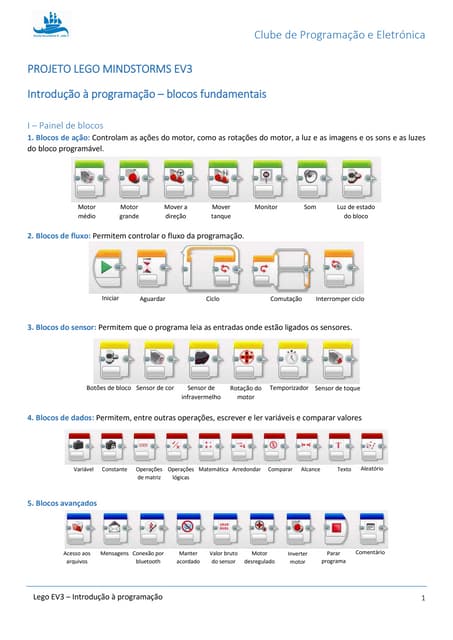 EV3#1: Blocos fundamentais