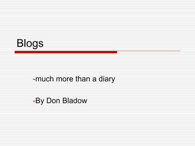 Blog