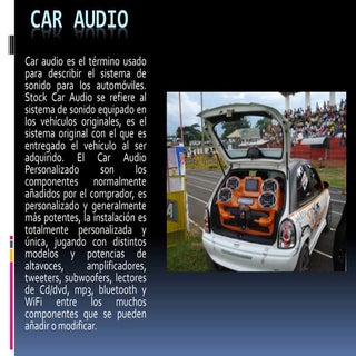 Audio Car - introduccion