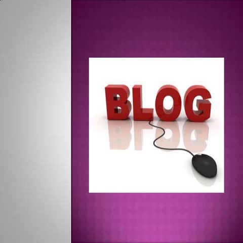 Estructura de un blog | DOCX
