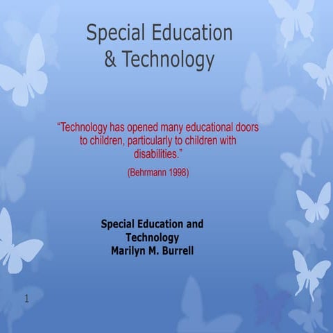 Special Education Slideshow