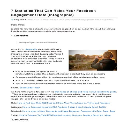 Blog.dlvr.it 7 statistics-that_can_raise_your_facebook_engagement_rate_infogr...