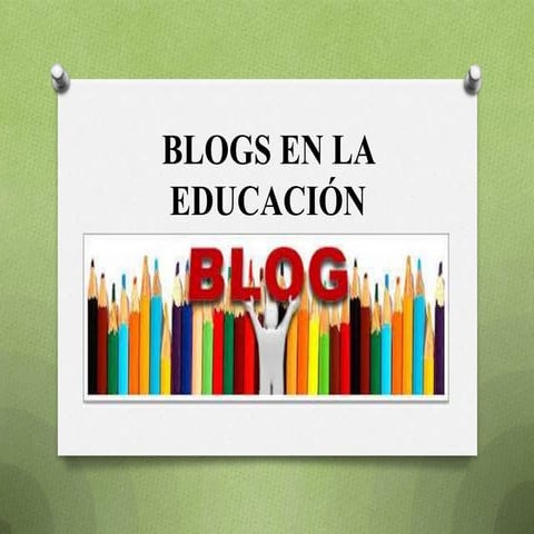 Blog en la Educación