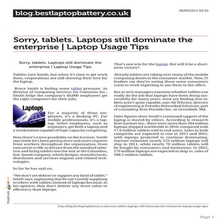 blog.bestlaptopbattery.co.uk-Sorry, tablets. Laptops still dominate the enter...