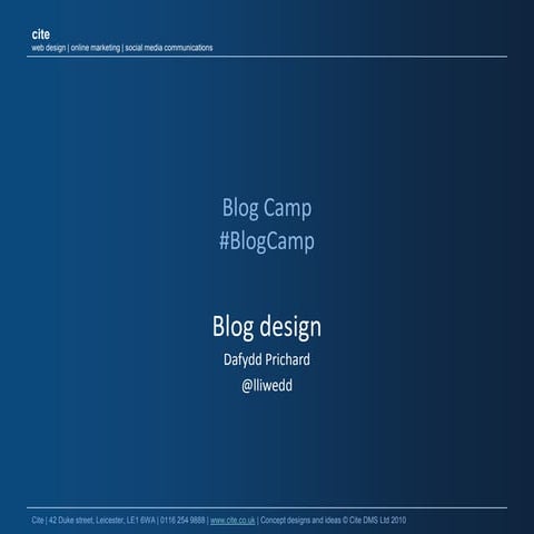 Blog camp-02 2011