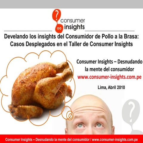 El pollo a la brasa - Insights del Consumidor