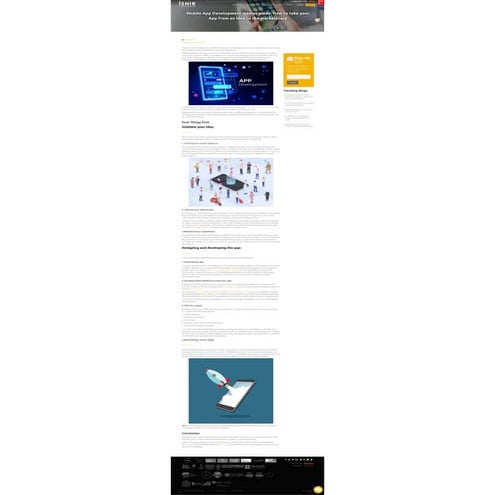 Mobile App Development master guide: How to take your App from an idea to the marketplace