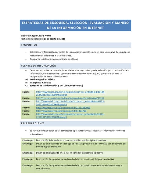 Estrategias de búsqueda