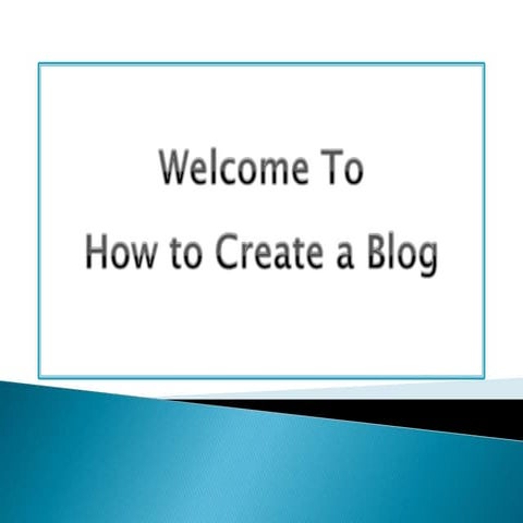 Creating Blog