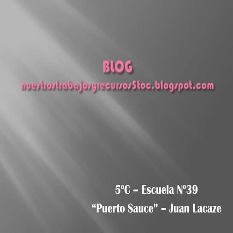 Blog Escuela Nº 39