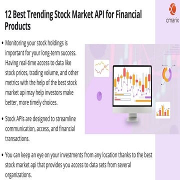 Top 12 Trending Stock Market API for Financial Products