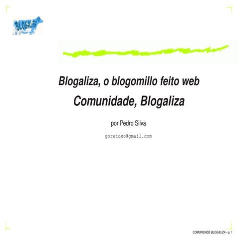 Comunidade Blogaliza
