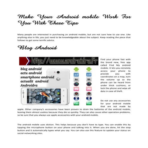 blog androidBlog android