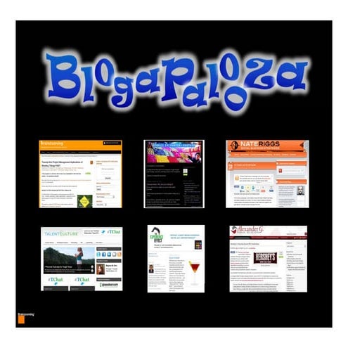 Blogapalooza 2011   The Brainzooming Group