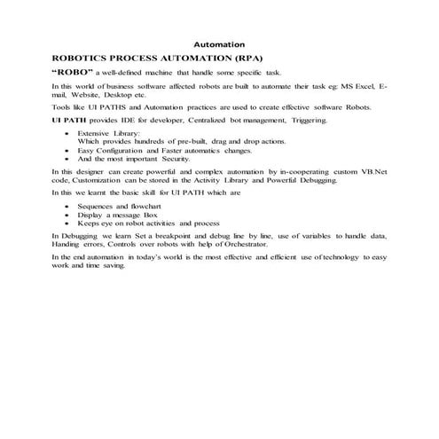 Blog automation | DOCX