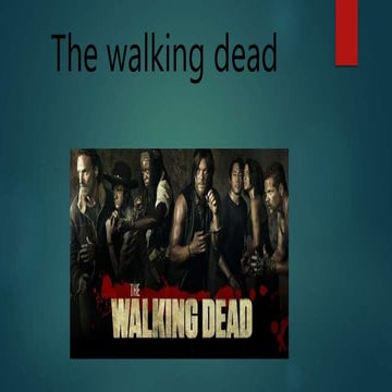 El origen del virus en The Walking Dead | PPTX