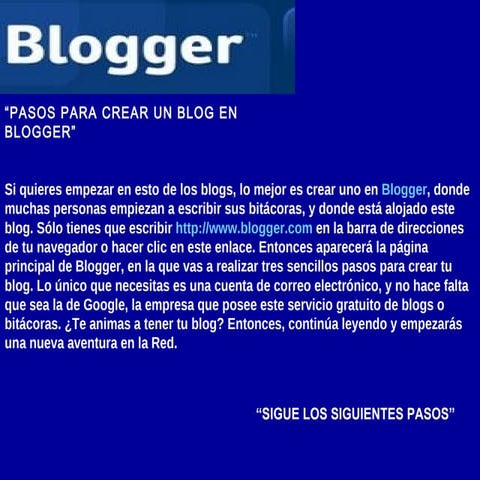 Blogger