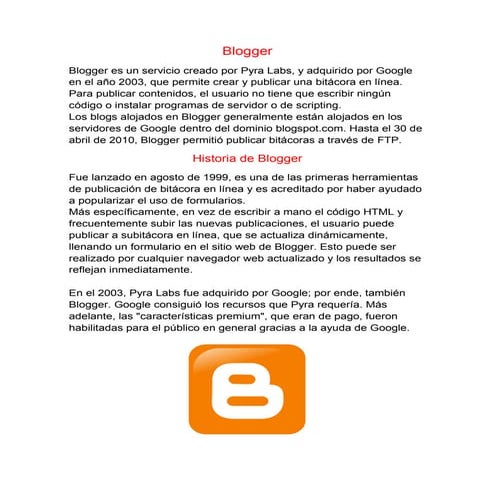 Blogger, Microsoft word | DOCX