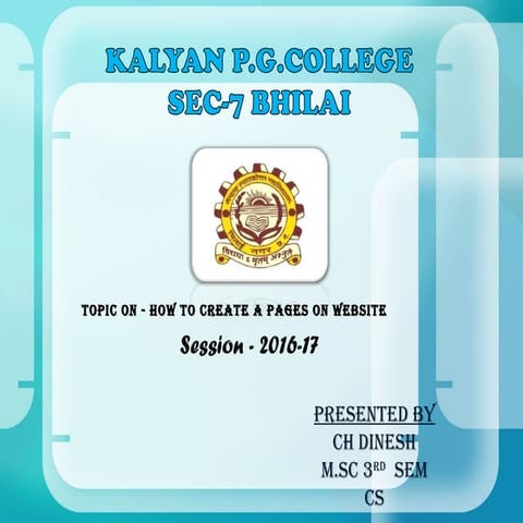 Blogger INTRODUCTION