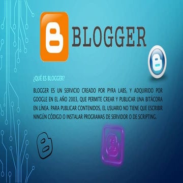 Blogger 