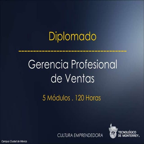 Gerencia profesiona de ventas