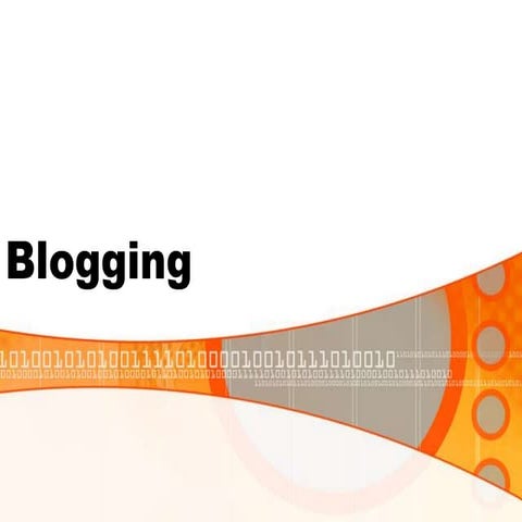Blogging