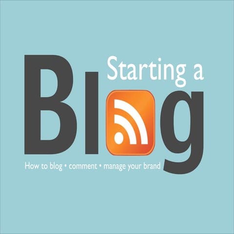 Blogging & Managing your Personal Brand
