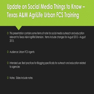 Tips and Best Practices for Blogging: Outreach and Education