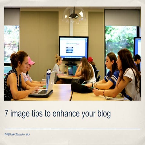 7 image tips to enhance your blog